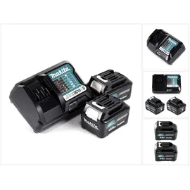 Makita Power Source Kit 12 V mit 2 x 4,0 Ah Akku + Ladegerät