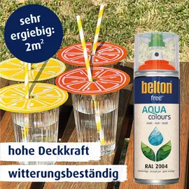 BELTON Lackspray Aquacolours 400 ml Reinorange Matt