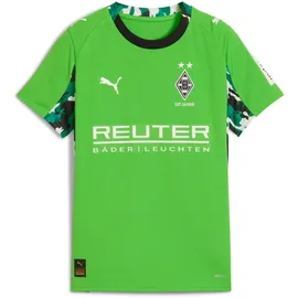 Puma Borussia Mönchengladbach 25/26 Auswärtstrikot Jugendliche PUMA weiß|grün 176