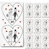 Setita 100 Taschentücher Hochzeit Freudentränen Marriage