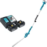 Makita DUN 461 WRG2 Akku Heckenschneider 18 V 46 cm + 2x Akku 6,0 Ah + Ladegerät