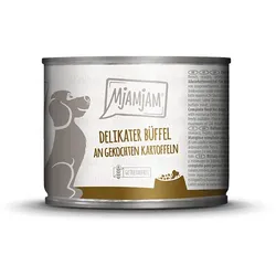MjAMjAM – ausgewählte Fleischsorten 200g MjAMjAM Hund 6x200g Büffel mit Kartoffel