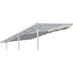 Palram - Canopia   Beschattung, Sonnensegel für 3x9.2 Terrassenüberdachung, weiß