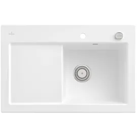 Villeroy & Boch Subway 45 rechts stone white + Excenterbetätigung