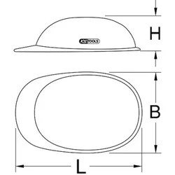 Arbeits-Schutzhelm, weiss - weiß