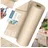 Kesser KESSER® Vlies Tischläufer Modern 30cm x 25m | Tischdekoration für Hochzeiten, Geburtstage, Taufen, Einschulung & Allen Feierlichkeiten | Tischband abwaschbar, wasserabweisend & wetterfest, Creme