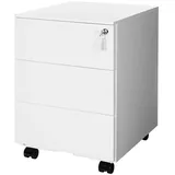 Songmics Aktenschrank 39 x 53,8 x 45 weiß