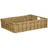 Mica decorations Aufbewahrungskorb Liam 40 x 30 cm braun