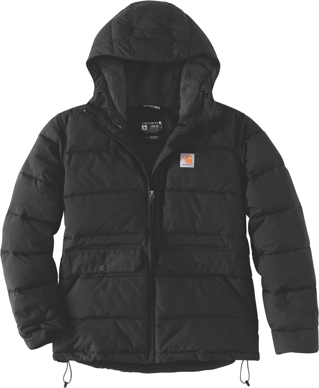 Carhartt Montana, veste matelassée femme - Noir - XS