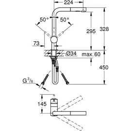 Grohe Minta chrom 30274000