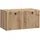 vidaXL Artisan-Eiche Wandmontierter TV-Schrank 59,5 x 31 x 30 cm Holzwerkstoff