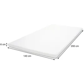 Mendler Memoryfoam-Matratzentopper 140 x 200 cm