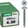 SPAX Rückwandschraube 4,0 x 35 mm 2000 Stück
