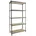 Simonrack Schwerlastregal Lagerregal 180x90x40 cm Metallregal Kellerregal Biegestelle 150 kg 5 Holzfachböden Anthrazit/Holz Maderclick