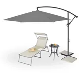 Relaxdays Ampelschirm Ø 300 cm