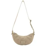Seidenfelt Manufaktur Hetta Halfmoon Bag Umhängetasche Synthetik Soft Toffee