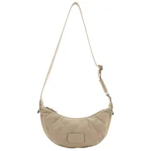 Seidenfelt Manufaktur Hetta Halfmoon Bag Umhängetasche Synthetik Soft Toffee