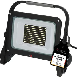 Brennenstuhl JARO 14060 M / LED-Leuchte 100W für außen (LED-Außenstrahler mit 5m Kabel, LED-Fluter 11500lm aus Aluminium, dimmbar, IP65)