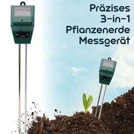 casativo-garden 3in1 Pflanzenerde Messgerät