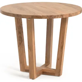 Kave Home Esstisch Nahala Ø 90 cm Holz Braun