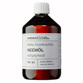 wesentlich. Neemöl kaltgepresst Öl 500 ml