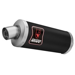 Dakar Auspuffsystem Mit Eg-Be Edelstahl / Edelstahl Schwarz