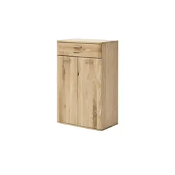 Sideboard  Melle , holzfarben , Maße (cm): B: 65 H: 102 T: 38