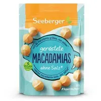 Macadamia Seeberger geröstet, ungesalzen, 80g