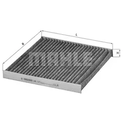 Mahle Filter, Innenraumluft [Hersteller-Nr. LAK107] für Volvo