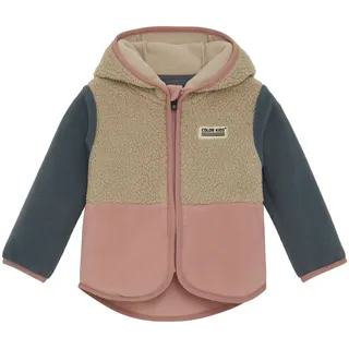 Color Kids Baby Teddy Fleece Jacket 742173 woodrose (4200) 86