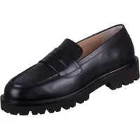 UNISA Damen Slipper/ Loafer Schwarz GlattlederGröße:39 - Schwarz