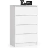 Akord Kommode K60 60 x 99 x 40 cm Weiß