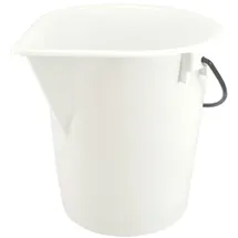 ich-zapfe Eimer weiss 25 l mit Ausgießtülle - ohne Deckel