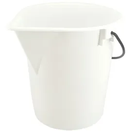 ich-zapfe Eimer weiss 25 l mit Ausgießtülle - ohne Deckel