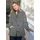 GOLDNER Moderne Wolljacke mit Steppeinsatz", in grau / weiß, gemustert), | Gr.: 40,