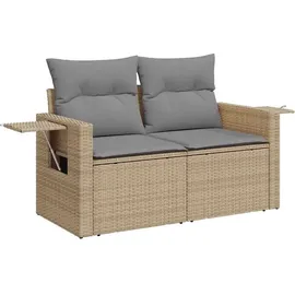vidaXL Garten-Lounge-Set 5-tlg. beige