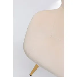 Kare Stuhl Viva Polyester creme 2er Set