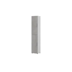 Aktenschrank  Kasai ¦ grau ¦ Maße (cm): B: 40 H: 212,5 T: 33.5