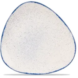 Churchill 12 x Teller dreieckig 26,5cm STONECAST HINTS indigo