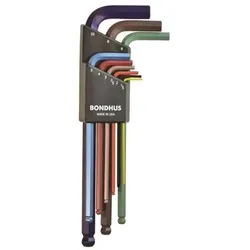 ColourGuard BLX9MCG 9-teiliges Kugelkopfset mit Farbcodes