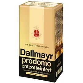 Dallmayr Prodomo entcoffeiniert gemahlen 500 g