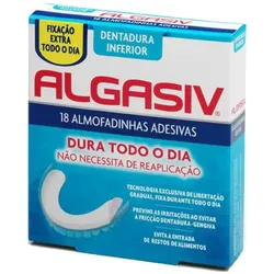 Algasiv Lower Algasiv Klebepads 18 St Zahnpasta   