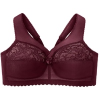 GLAMORISE Original MagicLift-Stütz-BH - Bordeaux 130B Damen