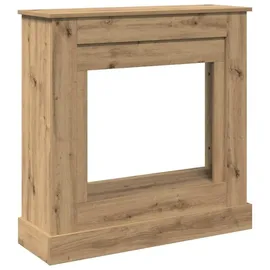 vidaXL Kaminumrandung Artisan-Eiche 90 x 30 x 90 cm Braun