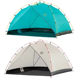 GRAND CANYON Strandmuschel Tonto 3 Strandzelt Wind Regen Sonnen UV Schutz 50+ Farbe: Blue Grass