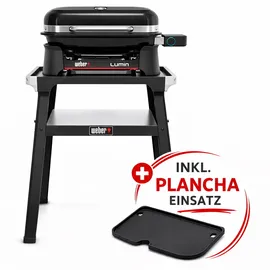 Weber LUMIN Elektrogrill mit Stand 2026 schwarz