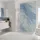 Schulte Duschrückwand »DecoDesign«, marmor-himmelblau 150 x 255 cm
