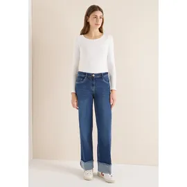 Cecil Jeans mid Blue used wash - Gr.: w30-l32
