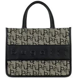 bugatti Elea Handtasche 30 cm schwarz