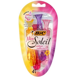 Bic Miss Soleil Colour Collection 4 Rasierer, 1 Packung - 4 Stück